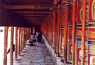 The one-hour kora (holy circuit) at Labrang, Amdo, Tibet