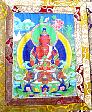 A beautiful Tibetan "Thangka" painting ... painted by one of our students. (click to see it enlarged)